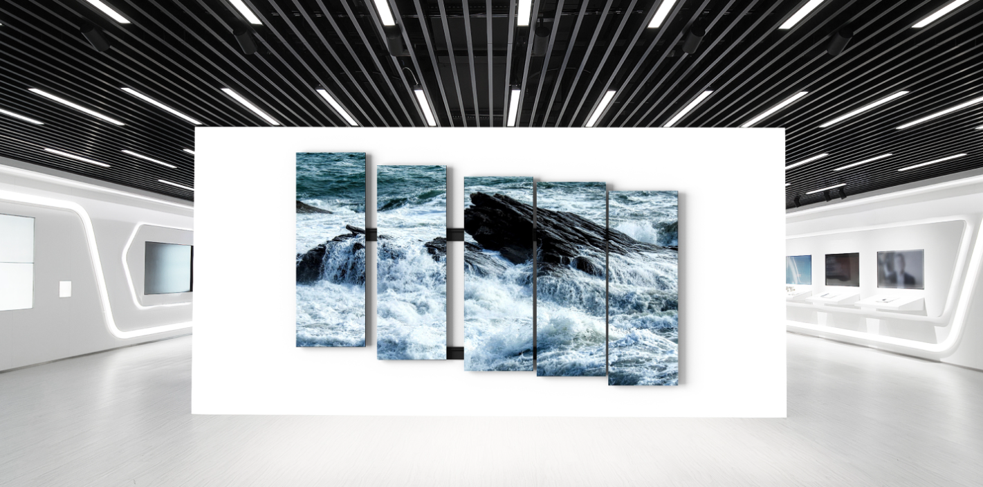 Flip chip COB LED manufacturing process for professional LED display panels