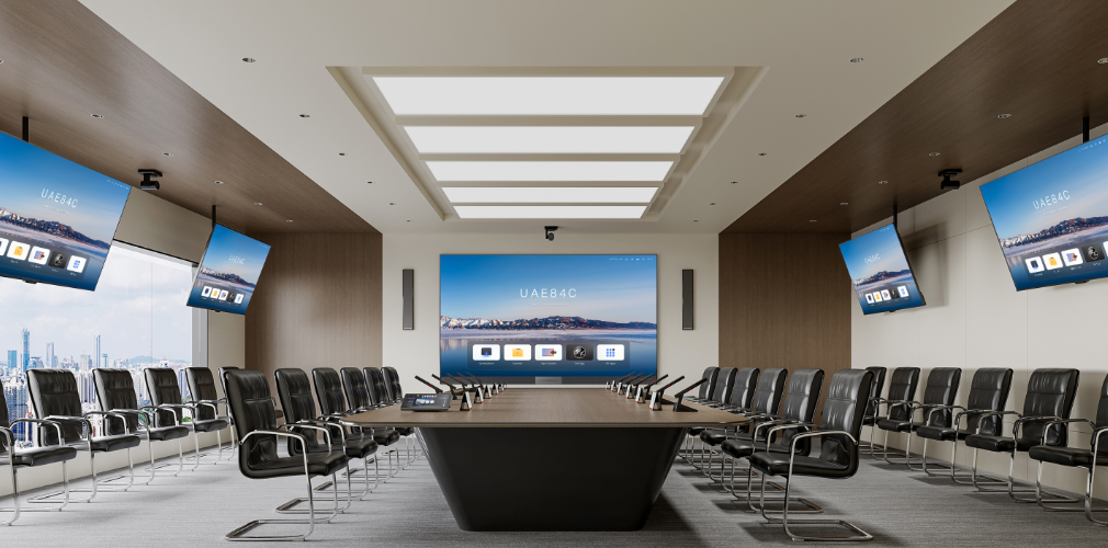 LED screen for conference room design solution by QSTECH