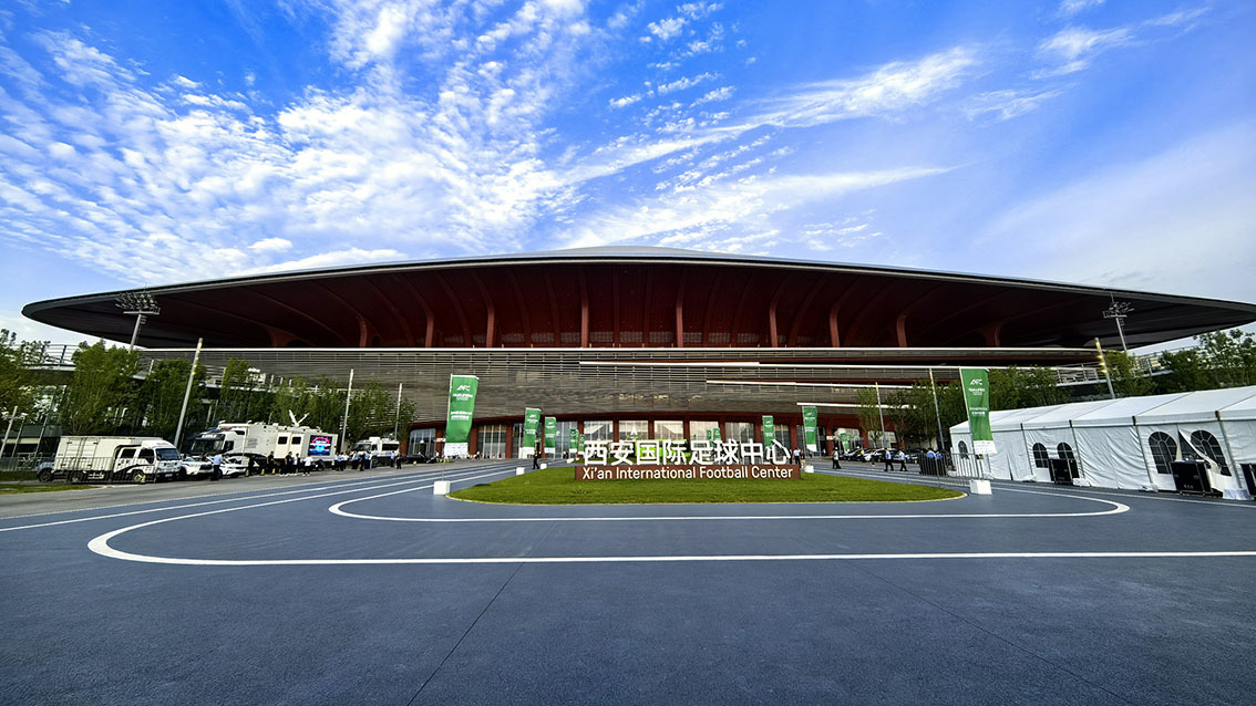 2026 AFC U23 Asian Cup qualifying match at Xi'an International Football Center