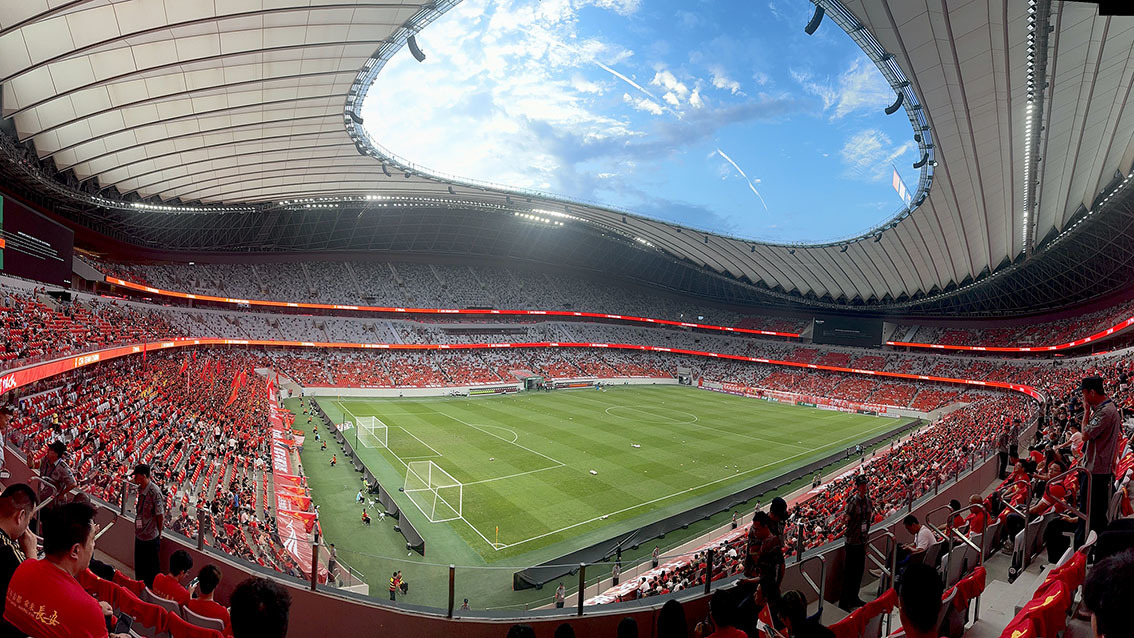 QSTECH sports LED display systems serving international football tournaments and professional leagues
