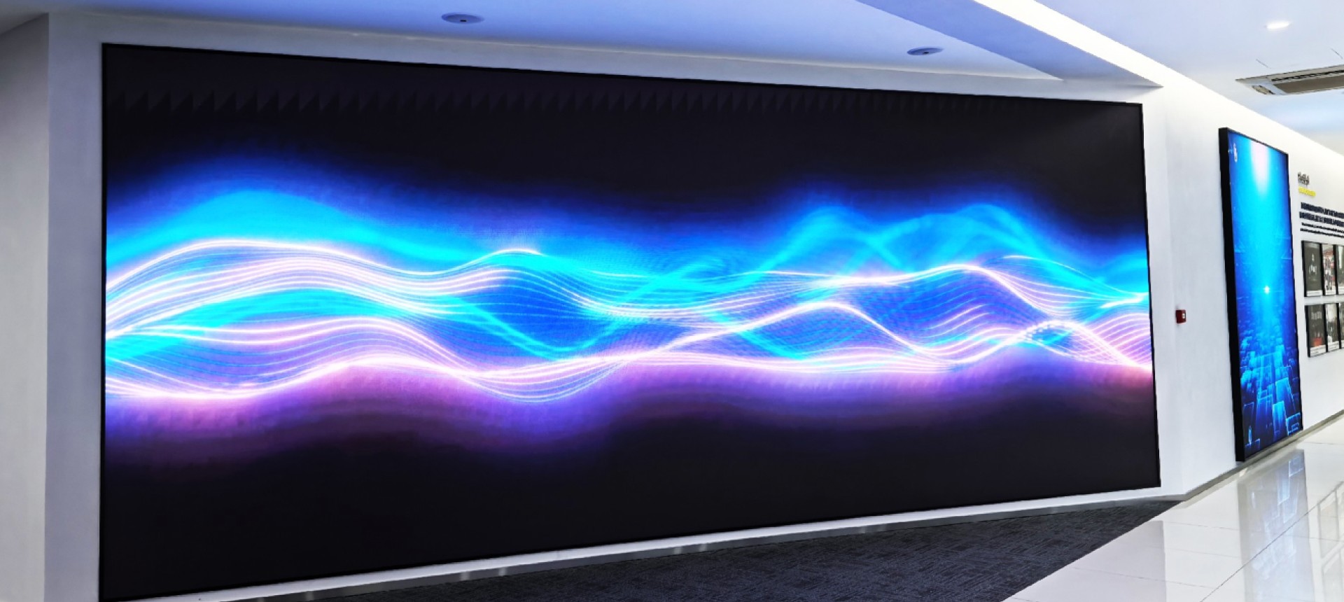 Indoor Corporate Showroom LED Display Wall