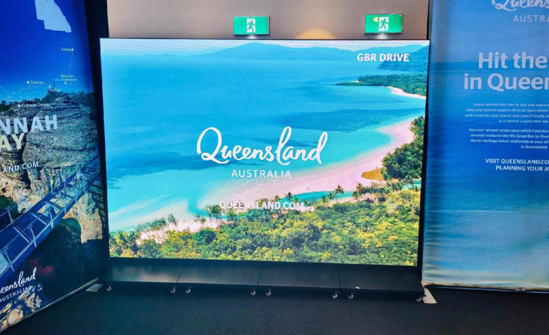 Indoor full color led display poster in Austraila