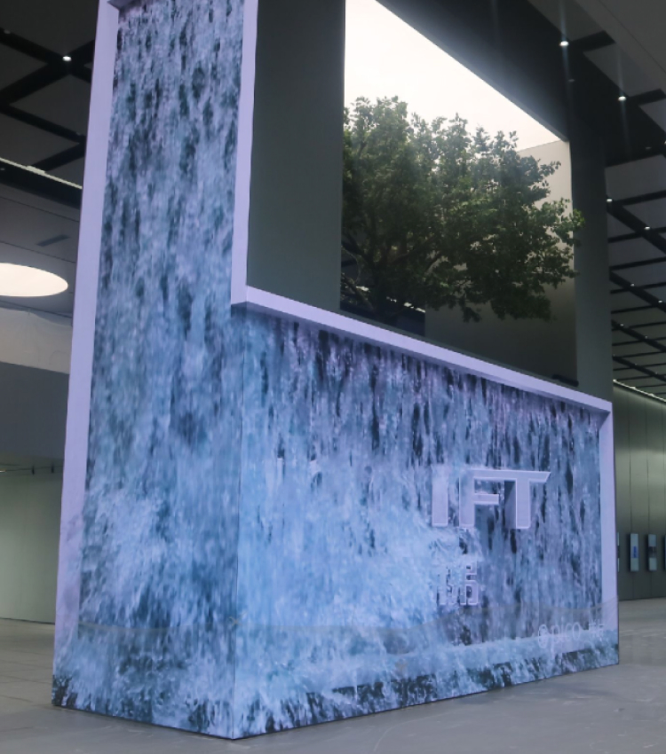 Indoor LED Display at XIO Lift Showroom