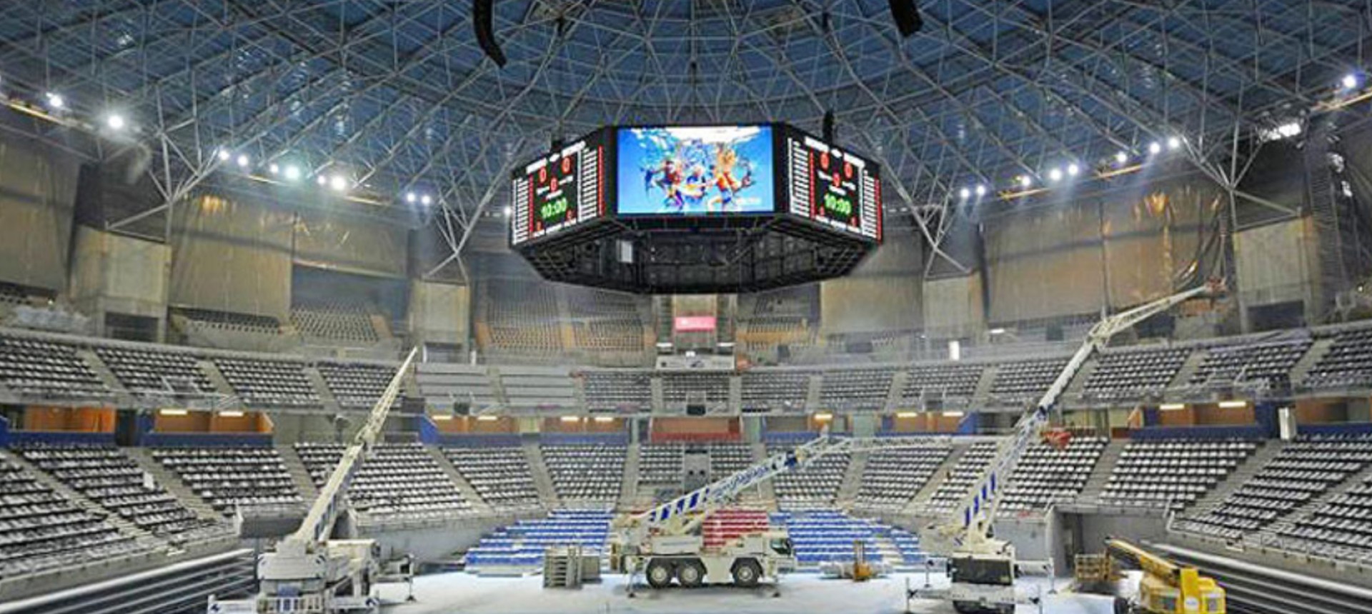 Victoria Basketball Stadium Score Board Display