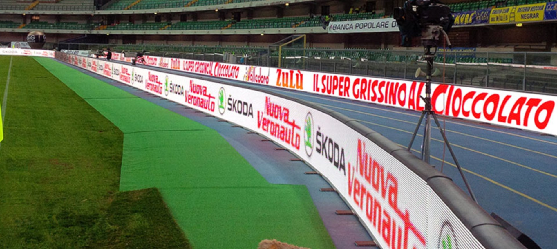 San Siro Stadium UEFA Perimeter Display System