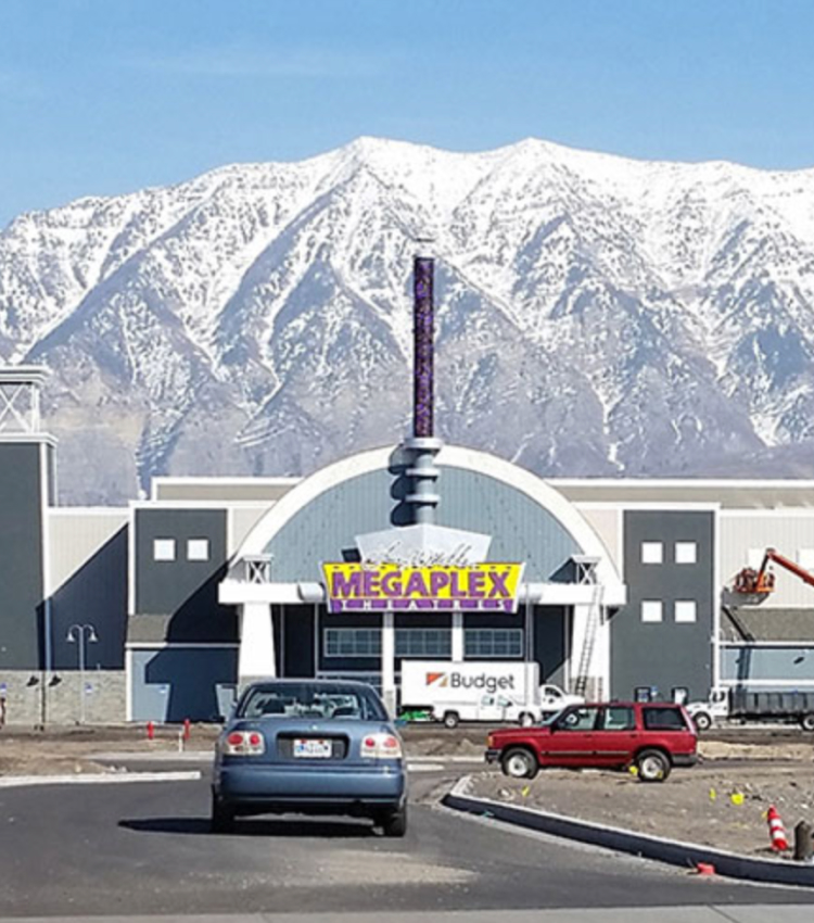 Creative LED Mesh Display Solution in Salt Lake City