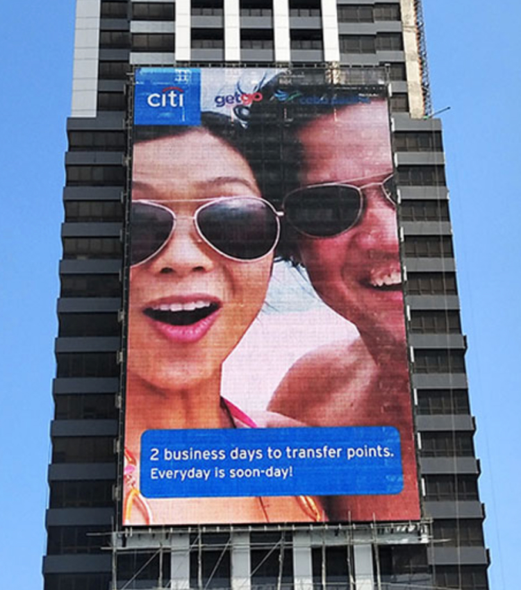 1000m LED Mesh Display System in the Philippines