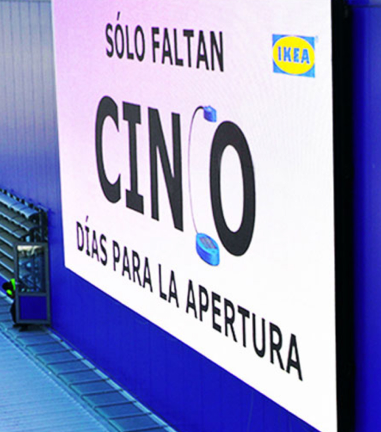 Spain IKEA Outdoor LED Display System