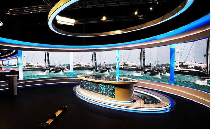 Switzerland TV Station LED Display Solution