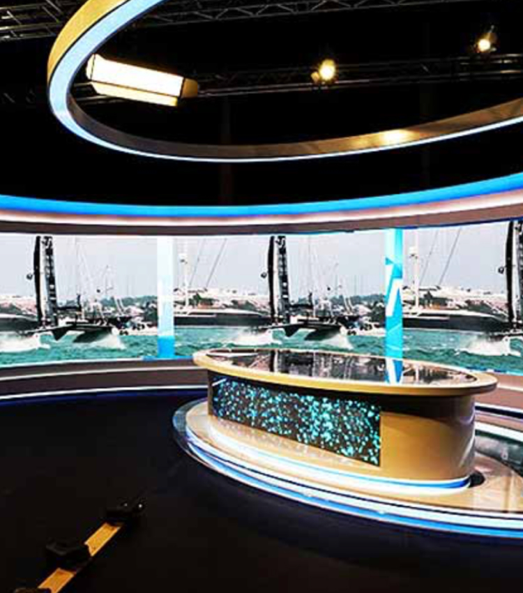 Switzerland TV Station LED Display Solution