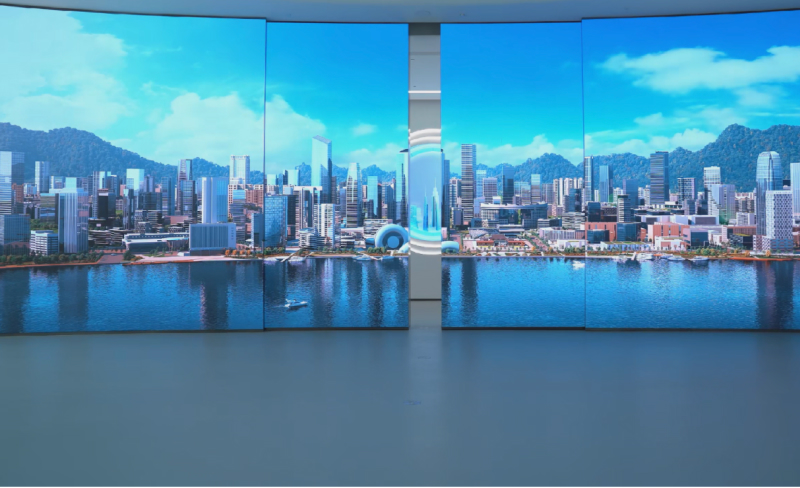 Guangzhou Huangpu Exhibition Center Indoor LED Display