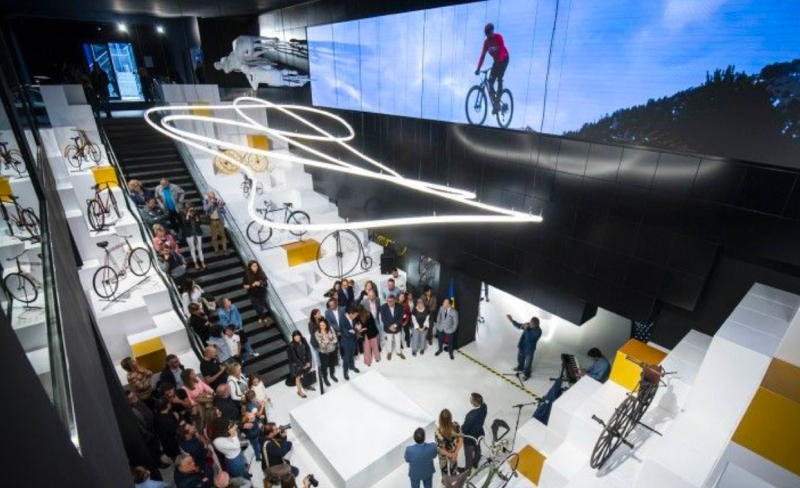 Bicycle Museum in Spain Indoor LED Display