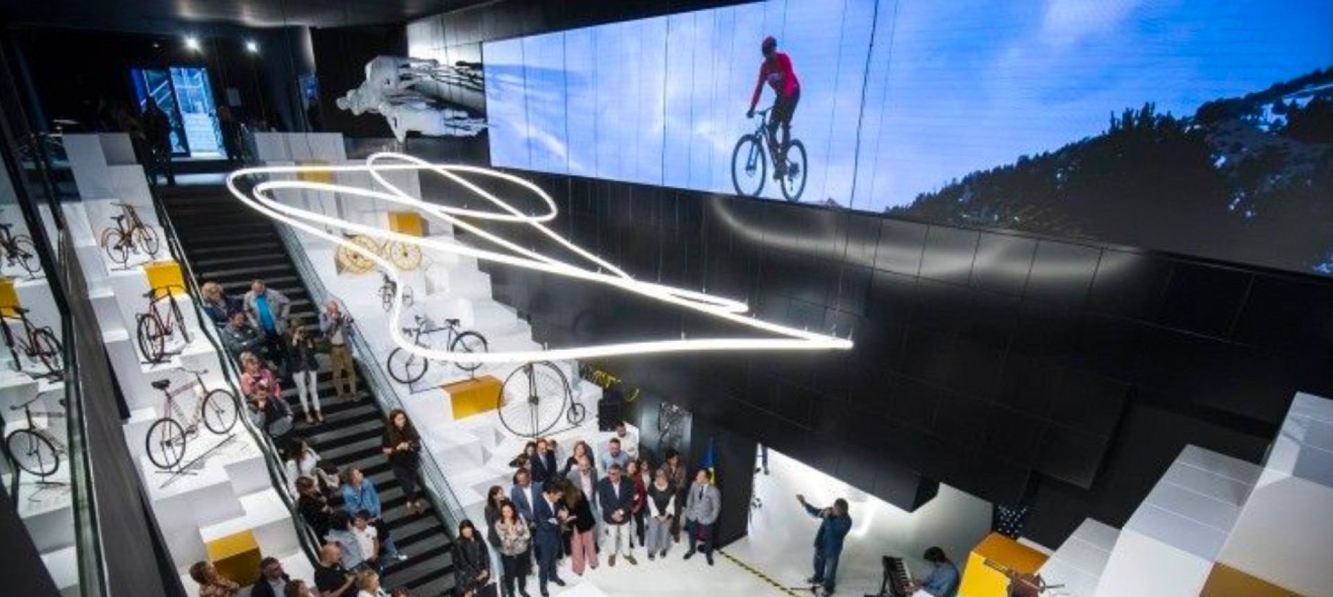 Bicycle Museum in Spain Indoor LED Display