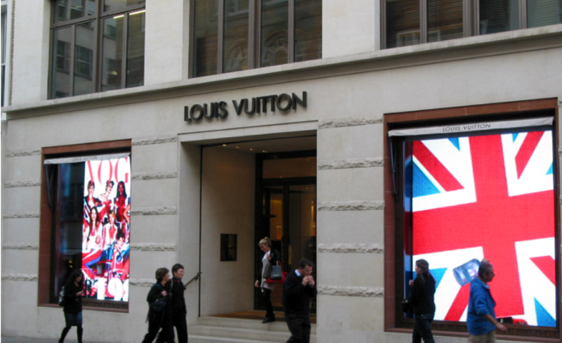 Louis Vuitton boutique