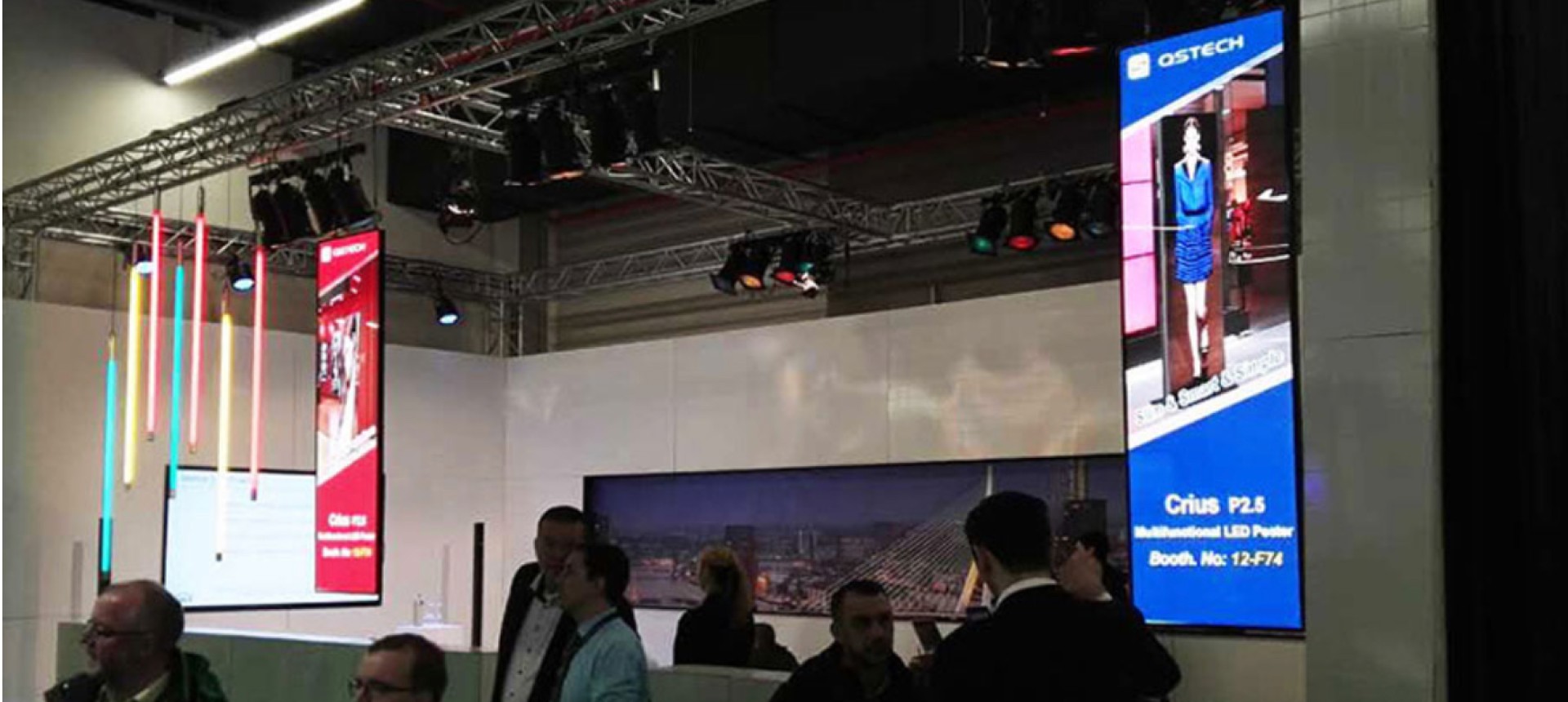 Netherlands ISE 2017 exhibition LED Poster
