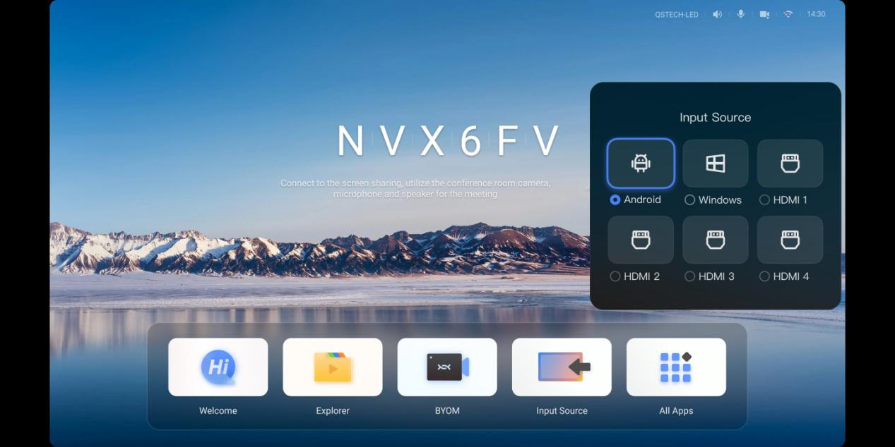 AIO LED collaboration display